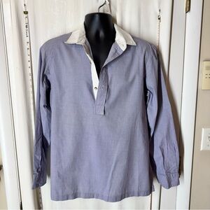 Vintage J.G. Hook Men's Half Button Shirt